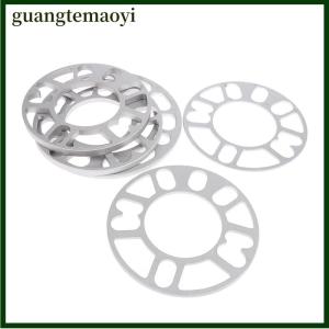 guangtemaoyi Bộ chuyển đổi miếng đệm bánh xe ô tô bằng nhôm hợp kim 3 5 6 8 10mm tấm Chêm phụ kiện ô tô