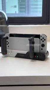 DOBE Switch OLED 6 in 1 Charging Station Multifunctional Charging Dock 4 Joycon USB Hub Card Storage TNS-0122 TNS-0122B