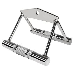 Double D Bar Row Handle Cable Attachment for Home Gym Bar008