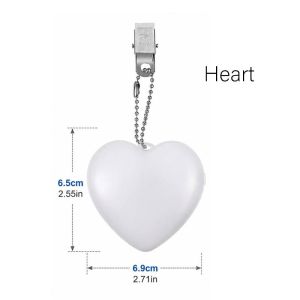 LED Handbag Light Purse Heart Star Lamp Automatic Sensor Touch Motion Activated Bag Night Light Best Gifts Touch Sensor Handbag Lights Portable Compact Purse Night Light LED Bright Small Bag Star Heart Shape for Women Girls