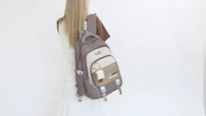 Simple Lovely Backpack Travel Bag Bookbags Daypack College Middle School Bookbags Fashion Preppy Bag for Women Men Gifts