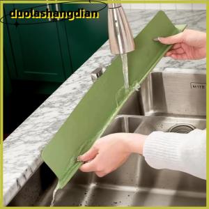 [Duola] 1 cái Silicone Bồn Rửa Nhà Bếp Nước giật gân bảo vệ chậu rửa chống giật gân Stopper không thấm nước Splatter Màn hình thanh chống Nước Hội Đồng Quản Trị