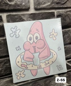 TERBARUU 30X30 mainan melukis anak Canvas Painting By Number / Melukis Mewarnai Kanvas Nomor Prakarya Anak