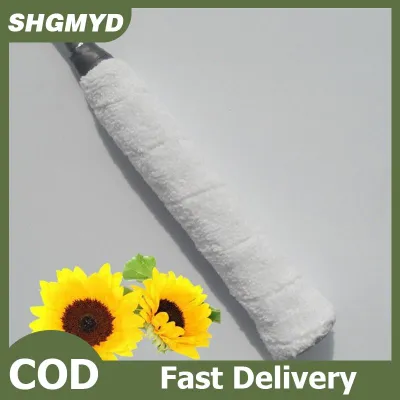 SHGMYD ผ้าพันด้ามจับไม้เทนนิสไม้แบดมินตันโอเวอร์กริปผ้าคอตตอนผ้าพันด้ามจับดูดซับเหงื่อ