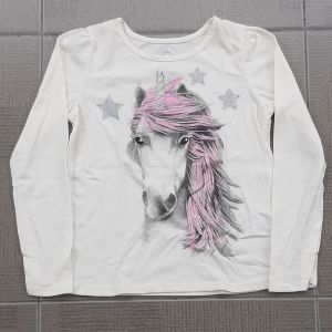 TSE Kaos Anak Cewek Perempuan Lengan Panjang Garanimal 5-6 Tahun ACS