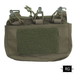 SINAIRSOFT Multifunctional DOPE Flip Double-Stacked Abdominal Waist Bag Outdoor Tactical Combination Detachable MOLLE Pouch