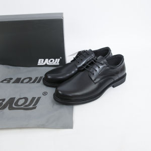 [ฟรีถุงเท้าทำงาน] รองเท้าคัทชูชาย Baoji (BJ9000) ทรงสวย หนังนิ่ม ไม่บีบเท้า แถม 1 สุ่มสีถุงเท้า