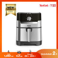 TEFAL หม้อทอดไร้น้ำมัน 2IN1 ย่างและทอดไร้น้ำมัน 4.2ลิตร  รุ่น EASY FRY & GRILL CLASSIC+  รุ่น EY501D66 1550 วัตต์ รับประกันศูนย์2ปี. 