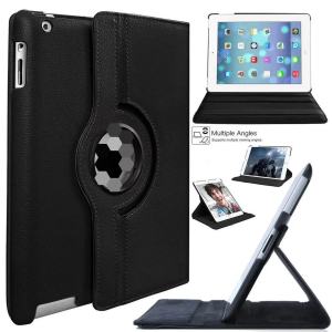 Leather Rotating Tablet Case Flip Cover For Samsung Galaxy Tab A9 A9plus A11 S9 FE S10 FE A8 10.5 A7 Lite T225 T220 T295 T290 8.0 T280 T285 7.0 | 360° Adjustable Stand Premium PU Leather & Shockproof Design for Study/Travel