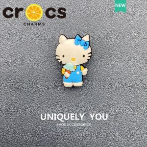 cross jibbitz charms Cartoon Cute Cat Decoration Buckle Shoes Fashion Accessories DIY