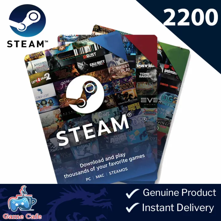 Steam wallet deals gift card