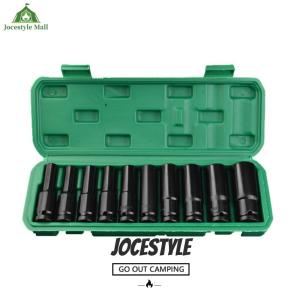 [Jocestyle Mall] 1/2 Inch Extended Electric Wrench Socket Set Impact Socket Set Hexagonal Deep Socket Set 8-24mm /8-32mm Universal Socket