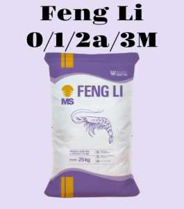 100 GR FENGLI FENG LI 0 PAKAN IKAN TENGGELAM PAKAN UDANG AIR TAWAR PAKAN BURAYAK 0-20 HARI