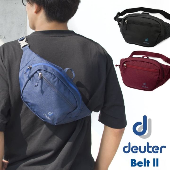 Deuter Belt II Original Tas Selempang Pinggang Travel SlingBag