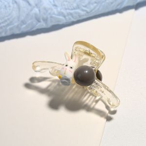 Gấp tóc 6cm Icon Human nhựa trong