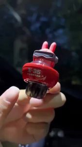 New style Cartoon Pilot rabbit Car Air Freshener perfume Automobile Interior Perfume Clip Fragrance Ornament Car Accessories