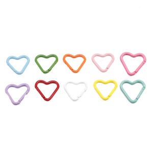 10lots Aluminum Rings Clip Fishing Carabiner Travel Carabiner Paracord Carabiner for Fashion Key Holders