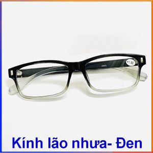 Kính lão viễn thị gấp gọn đọc sách báo cho người cao tuổi gọng kim loại đủ số từ +05 đến + 3.00
