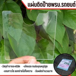 อะไหล่แต่งรถยนต์ กรอบป้ายภาษี/ป้ายพรบ.แบบใส อุปกรณ์เสริมรถยนต์ คุณภาพระดับพรีเมี่ยม มีบริการเก็บเงินปลายทาง จัดส่งไว ผลิตในประเทศไทย