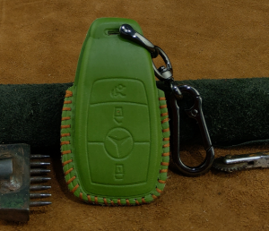 Bao Da Chìa Khóa Ô Tô handmade Mercedes GLS 450 Da Bò