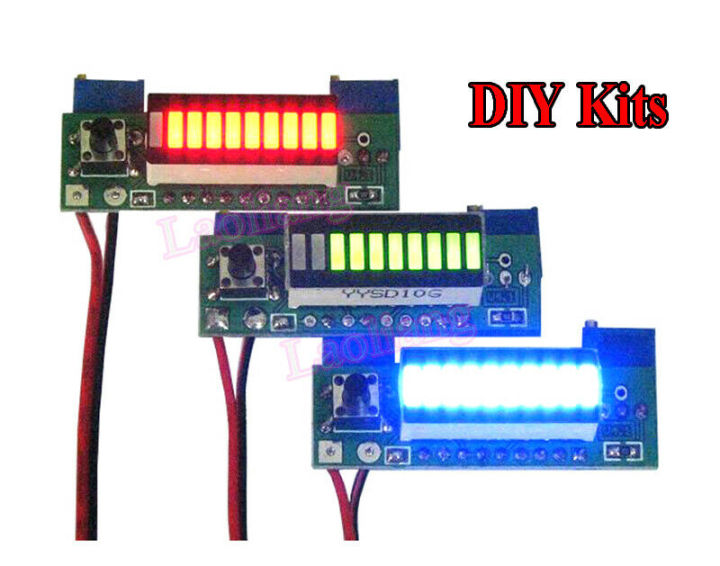 LM3914 10 Segment 5V 12V Battery Capacity Power Level LED Indicator