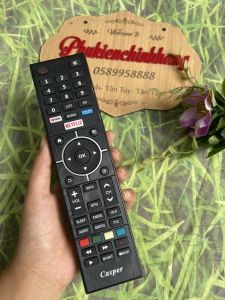 Remote tivi Casper hàng zin mới 100%- bảo hành 06 tháng