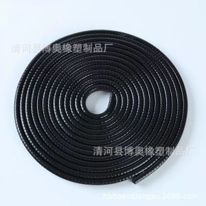 Car Door U-Shaped Edge Trim Anti-Collision Sealing Strip PVC Protective Decorative Strip for Automotive Door Frame and Body Edging