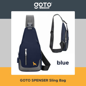 Goto Spenser Sling Bag Tas Selempang Slingbag Slempang Waistbag Pria