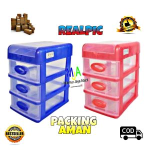 PROMO (BISA COD) Shinpo Mini Kontainer Felicia SIP 363-C4 Laci Penyimpanan  / Rak Dapur / Rak Hias Kosmetik Mini / Rak Kosmetik / Makeup Storage / Kotak Penyimpanan Skincare / Tempat Kosmetik / Rak Alat Tulis / Mini kontainer Penyimpanan [4 Susun]