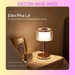 D169 Đèn ngủ pha lê ánh sáng ấm đơn giản hiện đại trang trí đầu giường phòng ngủ sáng tạo đèn ngủđèn phòng kháchđèn decor