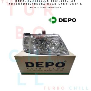 2001-2004 MB ADVENTURE/FREECA HEAD LAMP UNIT L  DEPO-114-1106L-LD LEFT/ DRIVER SIDE