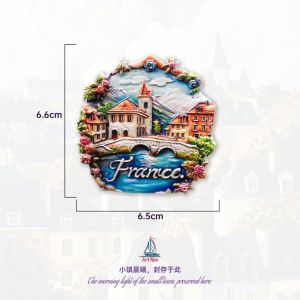 [Magnet] French Town Refridgerator Magnets