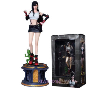 30cm Anime Final Fantasy VII Tifa Lockhart PVC Collectible Action Figure Model Gift Toy Collection