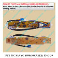 PMC-29 PCB SET / MODUL MESIN CUCI / PCB MESIN CUCI SANYO S808 (10KABEL) PMC-29. 