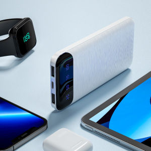 Hellobabyu 20000mAh Màn hình hiển thị kỹ thuật số sạc nhanh thích hợp cho điện thoại di động máy tính bảng thiết bị thông minh