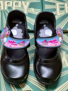 รองเท้าอนุบาลผู้หญิง CHAPPY น้องหมูเด้งดึ๋งๆ MD-1 ดำ  MD-2 ขาว พร้อมส่งเเล้วนะคะ