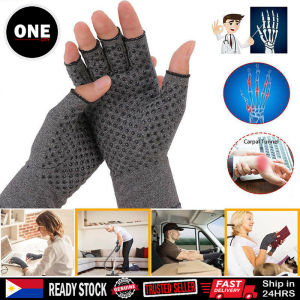 Anti-Slip Compression Gloves Support Wrist Support Arthritis Pain Relief Warm Cycling Outdoor Sports Fitness Gloves