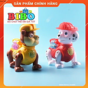 Đồ chơi chó cứu hộ chạy pin biết đi và phát nhạc cho bé chơi ngoài trời Bi Bo