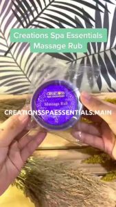 CREATIONS SPA ESSENTIALS 50g MASSAGE RUB OINTMENT FORHEADACHE MUSCLE PAIN DIZINESS