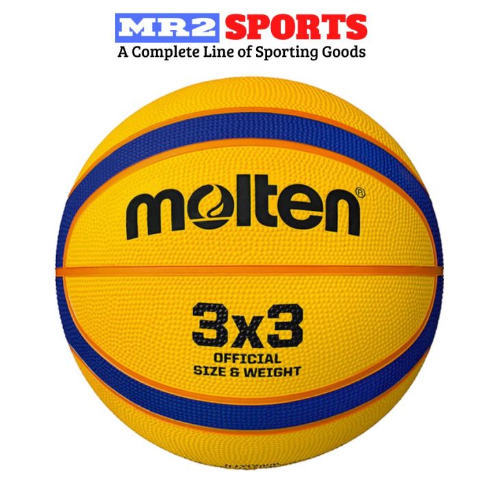 Molten Libertria 2000 3x3 B33T2000 Rubber Basketball Ball