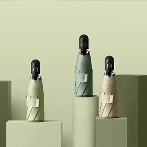 Fully Automatic Umbrella Five Fold Mini Outdoor UV Protection Suitable for Both Sunny and Rainy Use