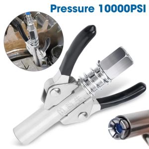 Kepala Pompa Grease Gun Grease Coupler Heavy Duty Kunci Ganda Alat Aplikasi Minyak Gemuk Grease Gun Coupler High