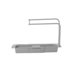 Kitchen Sink Drain Rack Storage Basket Sponge Dishcloth Holder Removable Household Sink Storage Organizer