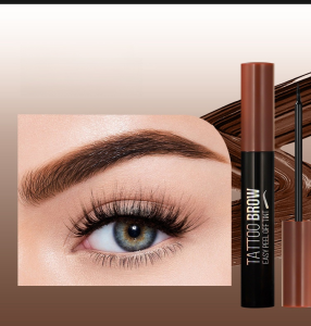 ⚡ครีมย้อมคิ้วแบบฉีกสำหรับผู้หญิง ไม่หลุดง่าย น้ำยาย้อมคิ้ว มือใหม่หัดเขียนคิ้ว懒人撕拉染眉膏