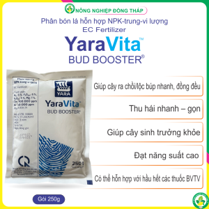 [COMBO 2 GÓI] Phân Bón Lá NPK-trung-vi lượng EC Fertilizer YaraVita BUD BOOSTER® (Gói 250g)
