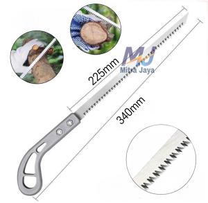 Gergaji Garden Pruning Saw Gergaji Potong Kayu Tajam Manual Woodworking Hand Saw Gergaji kayu gergaji bambu gergaji dahan/Potong PVC
