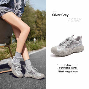 CAMEL CROWN Womens Chunky Ugly-Cute Sneakers | Retro Thick-Soled Dad Shoes Trendy Casual Sports Shoes Outdoor Hiking Trainers