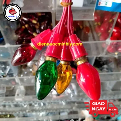 Bóng đèn ông địa đèn thờ bóng cà na trái ớt quả nhót