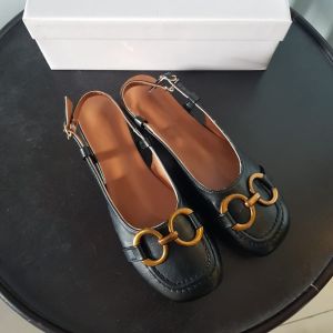 AGI0621 Sandal Tali Wanita Fashion Import Ballerina Simple Sling Back Bisa COD (With Box)