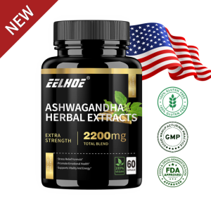 Ashwagandha 2200 Mg Organic Ashwagandha Root Powder Stress Relief Mood Enhancer Supplement